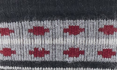 Smartwool Everyday Snowflake Dream Merino Wool Blend Crew Socks In Charcoal