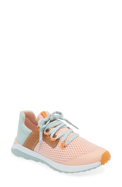 Peach shoes new on sale look