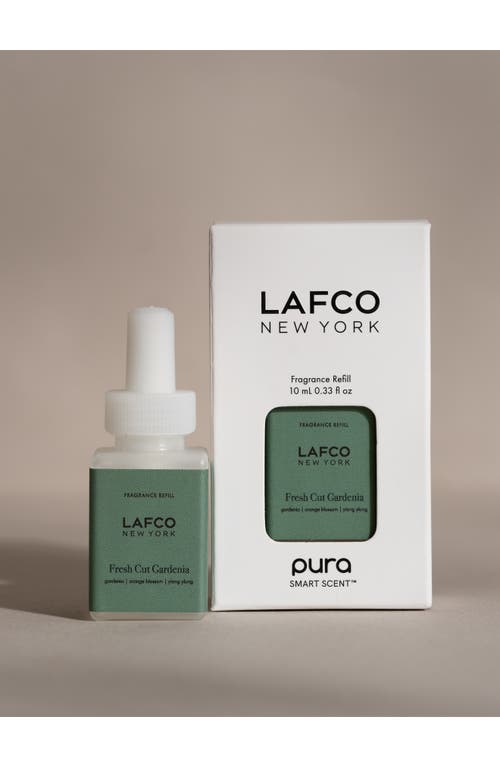 Pura X Lafco Fresh Cut Gardenia 2-pack Smart Diffuser Fragrance Refills In Fresh Cut Gardenia