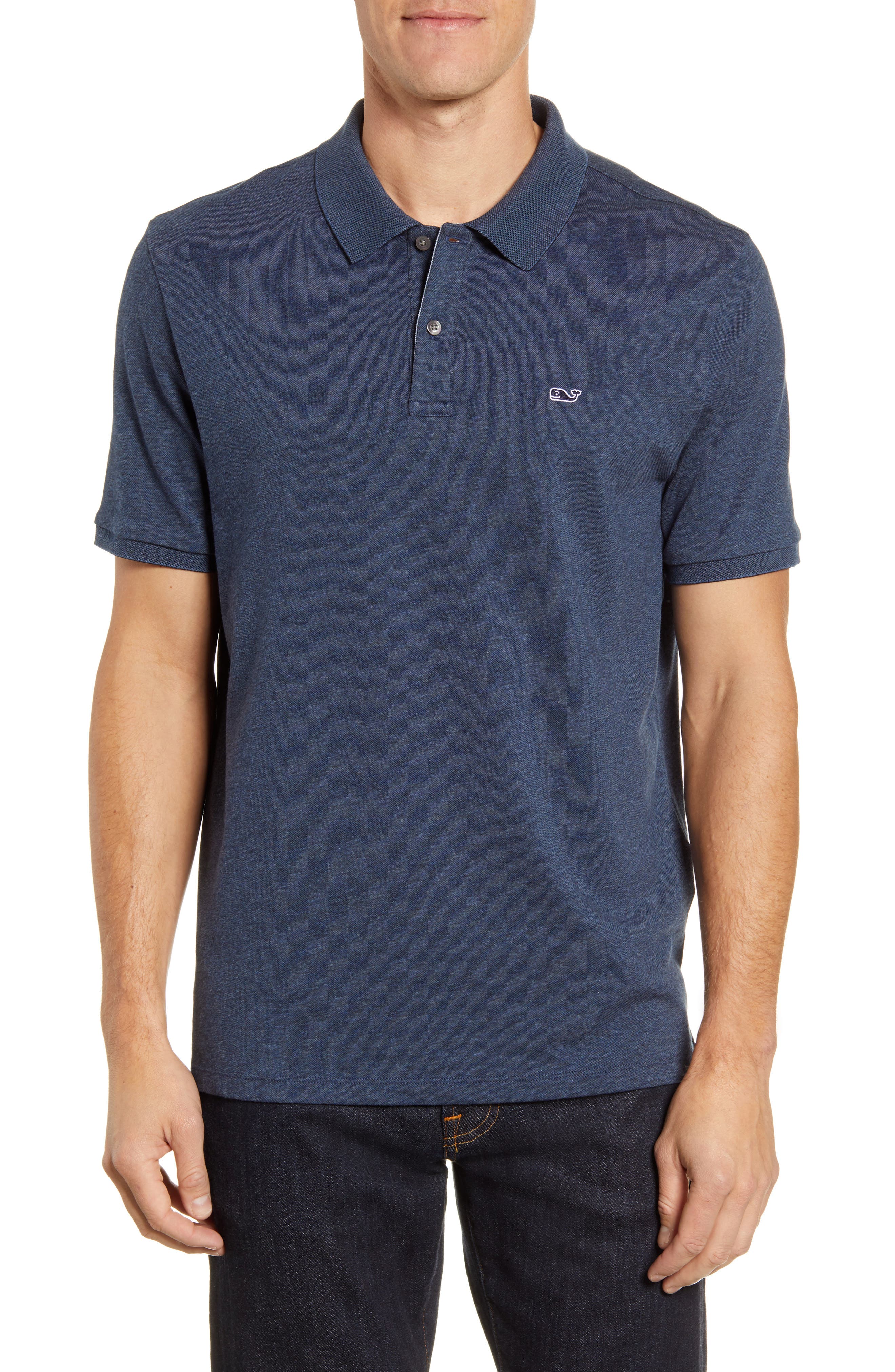 vineyard vines dri fit polo