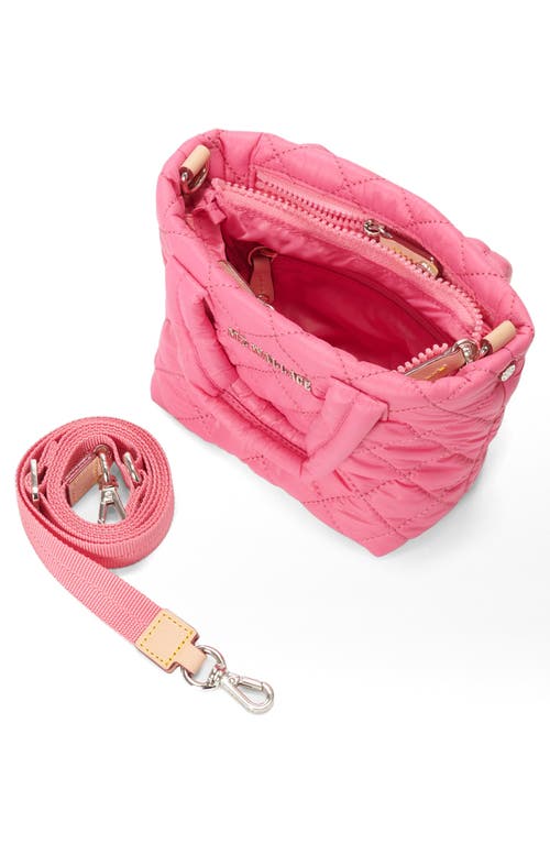 Shop Mz Wallace Petite Metro Deluxe Quilted Tote In Flamingo