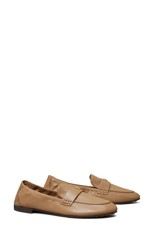 Shop Tory Burch Ballet Loafer In Almond Flour