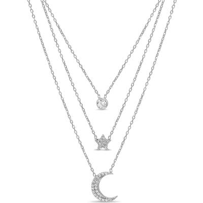Lesa Michele Celestial Station Triple Layer Necklace