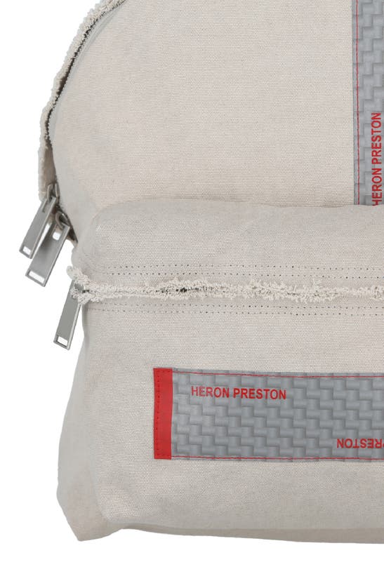 Shop Heron Preston Tape Backpack In Grey