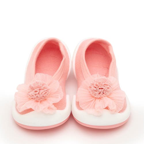 Shop Komuello Toddler Sock Shoes Flat In Pastel Pink