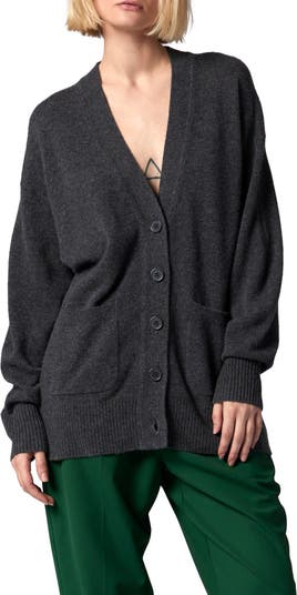 Reformation Giusta Oversized Cashmere Cardigan