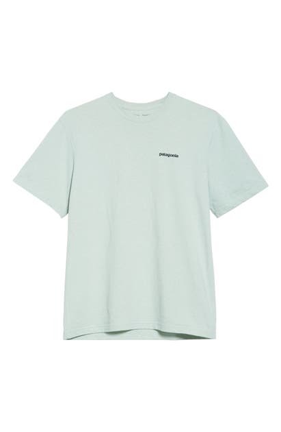 Click to view more detailed imagery on our partner's website Patagonia P-6 Responsibili-Tee Logo Graphic T-Shirt In Lite Distilled Green
