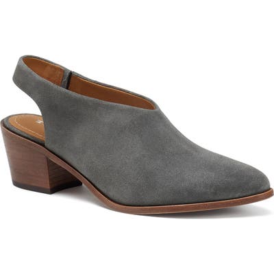 Trask Tess Slingback Pump- Grey