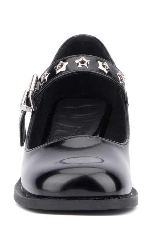 Olivia Miller Asteroid Mary Jane Flat In Black