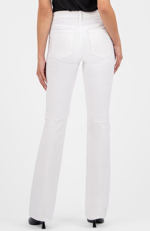 Shop Swat Fame Kut From The Kloth Karen Bootcut Corduroy Pants In Pearl