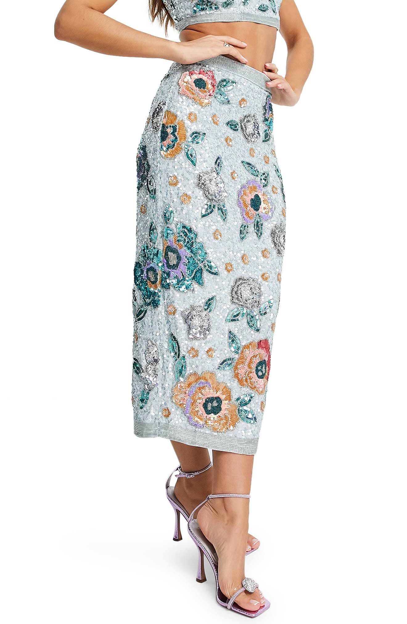 floral pencil skirt canada