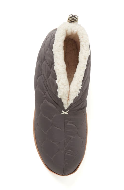 Dearfoams Men's Warm Up Bootie Slipper In Pavement