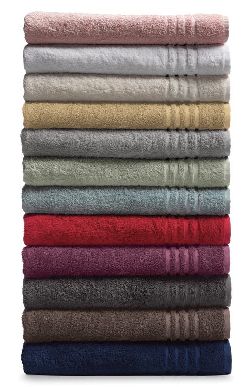 Shop Ella Jayne Home Solid Cotton 18-piece Towel Set In Plum