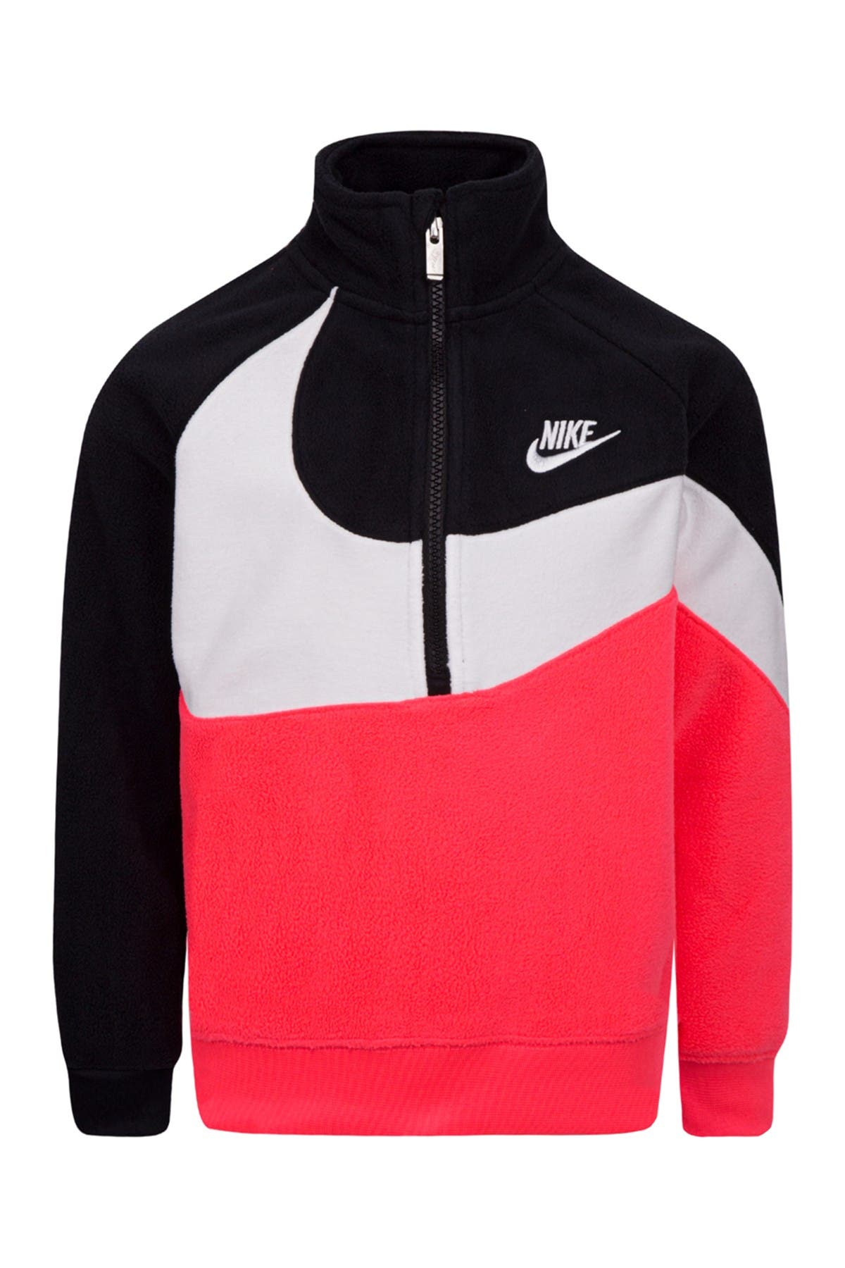 nike color block pullover