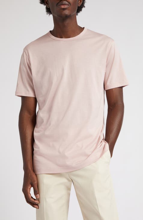 Stripe Accent Monogram T-Shirt - Luxury Tops - Ready to Wear