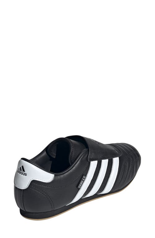 Shop Adidas Originals Adidas Taekwando Shoe In Black/white/gum