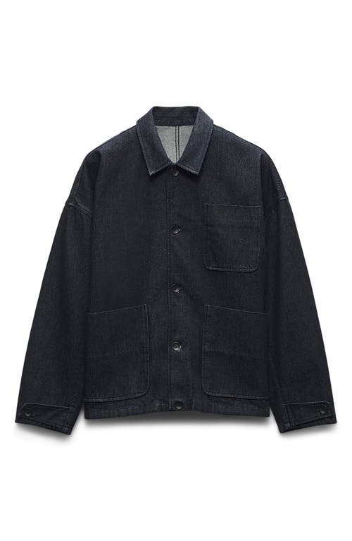 Shop Rag & Bone Mercer Oversize Jacket In Rinse