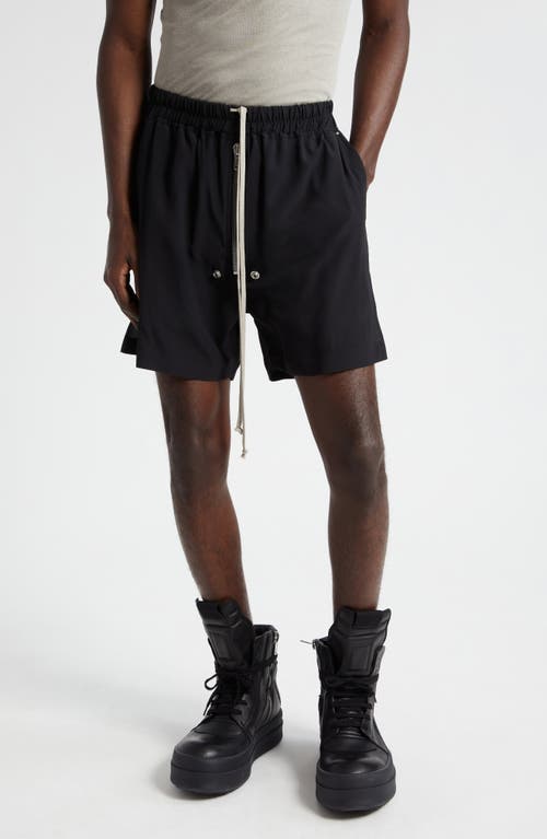 Rick Owens Lido Bela Boxing Shorts Black at Nordstrom, Us