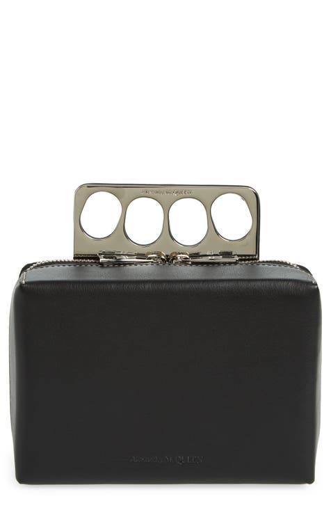 Mini Four Ring Calfskin Box Bag