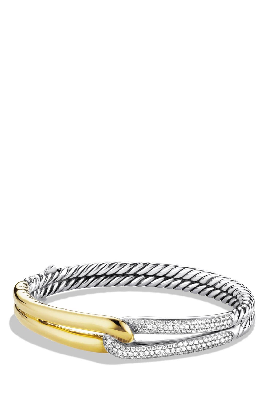 David Yurman 'Labyrinth' Single Loop Bracelet with Diamonds Nordstrom