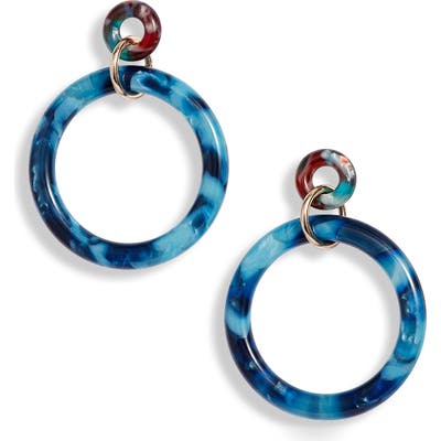 Lele Sadoughi Circle Hoop Earrings