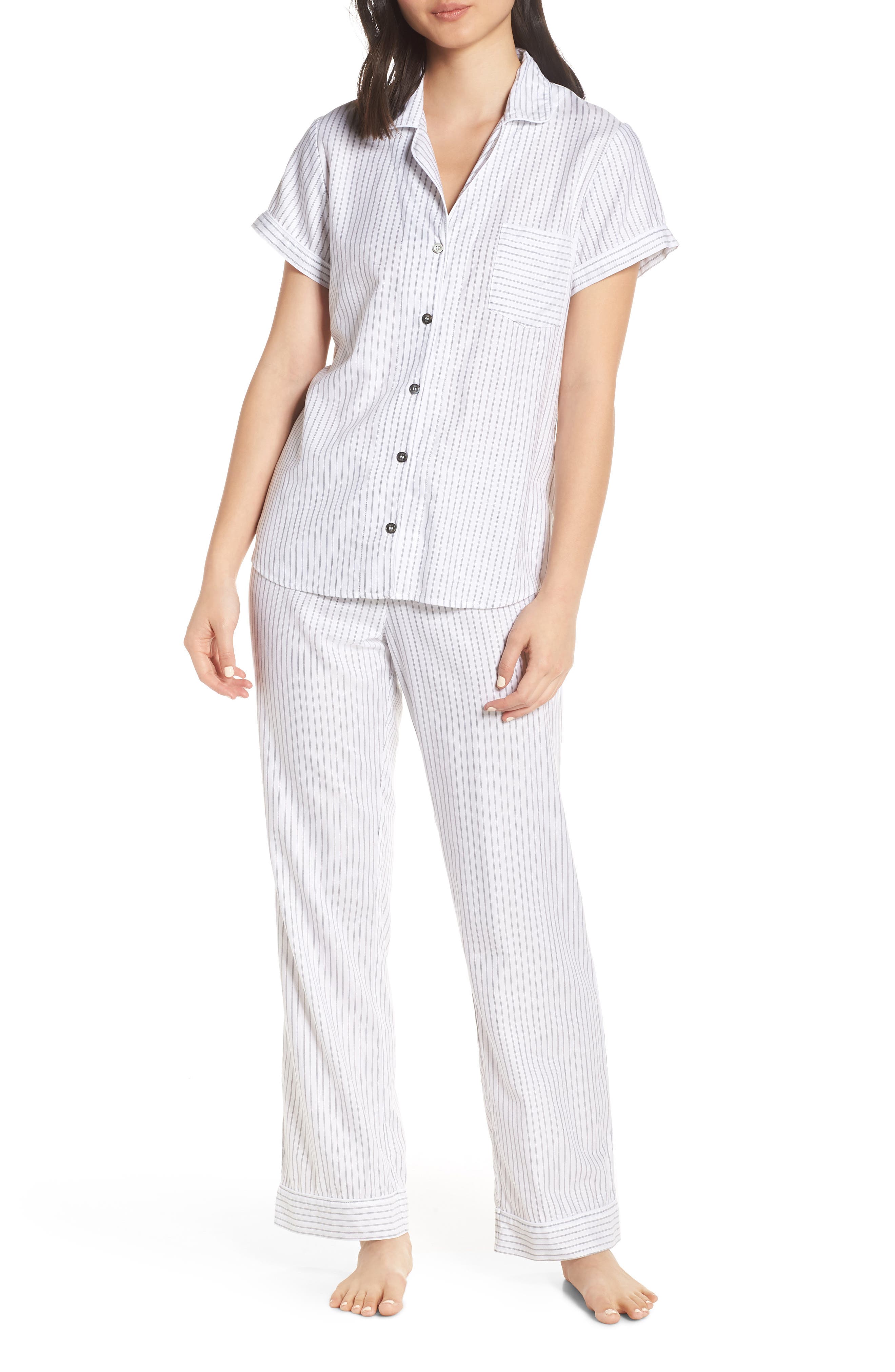 Ugg Rosan Stripe Pajamas, Ivory
