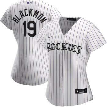 black colorado rockies jersey