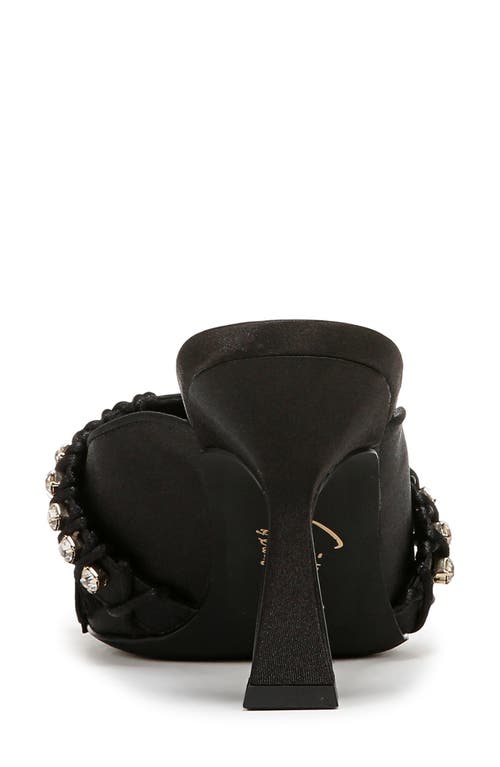 Shop Circus Ny By Sam Edelman Tristyn Jeweled Velvet Mule Pump In Black