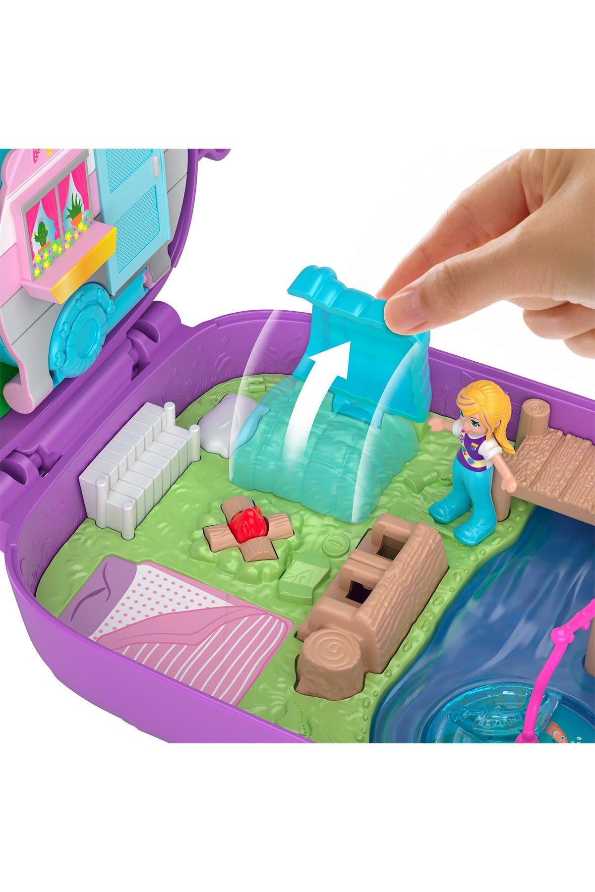 camping polly pocket