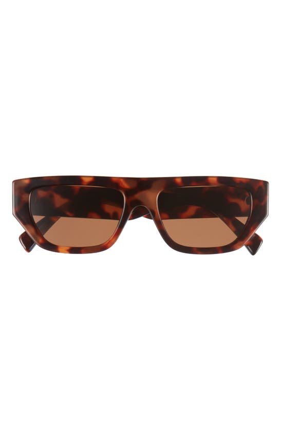 Shop Bp. Bold Flat Top Sunglasses In Tortoise