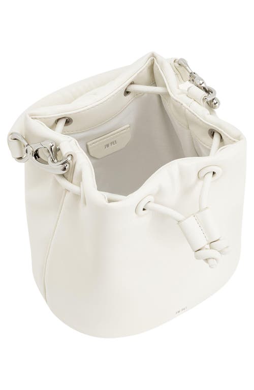 JW PEI JW PEI YULIA FAUX LEATHER BUCKET BAG 