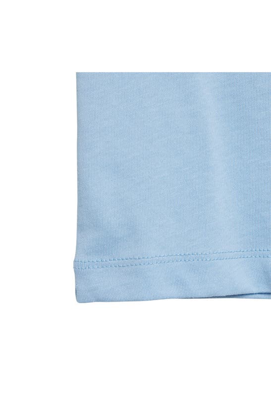 Shop Adidas Originals Camo Graphic T-shirt & Shorts Set In Clear Sky