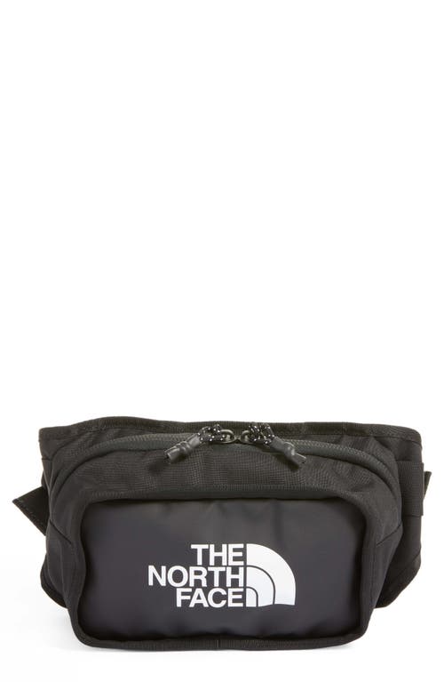 Shop The North Face Explore Belt Bag In Tnf Black/tnf White