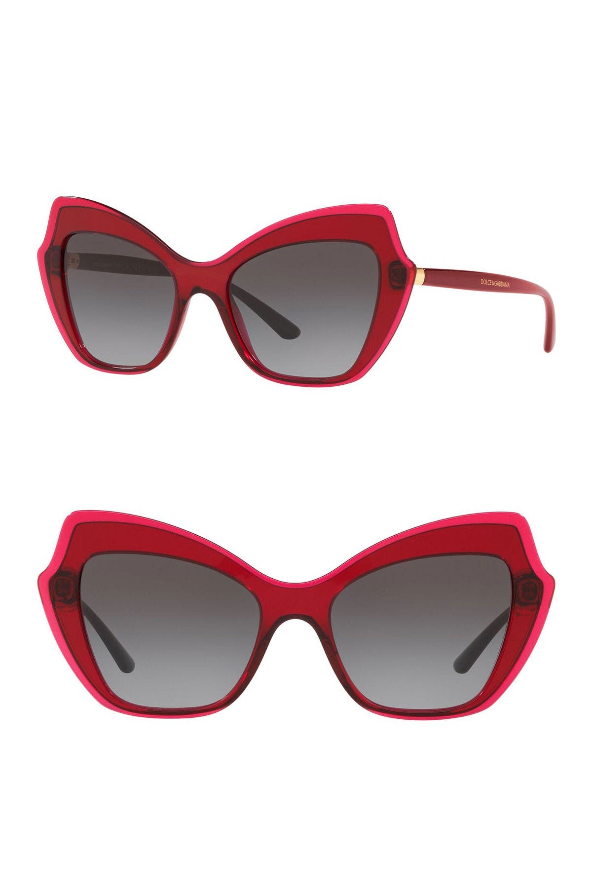 Gabbana | 52mm Cat Eye Sunglasses 