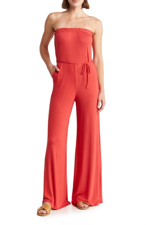 Womens Red JumpSuit