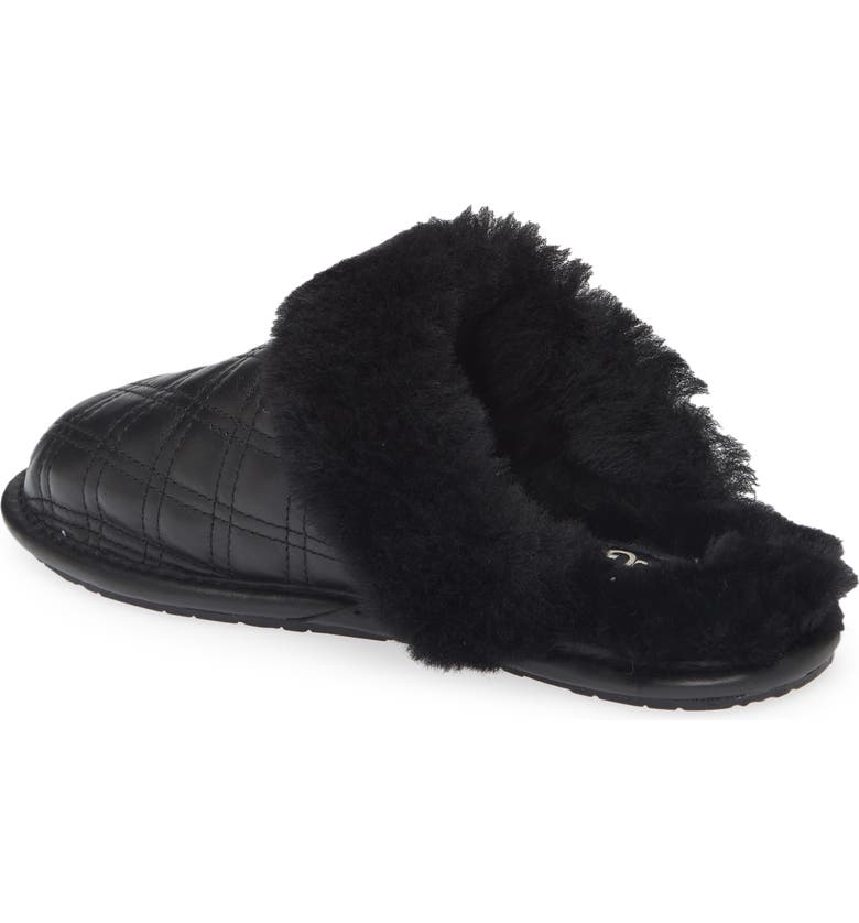 UGG® Scuffette II Quilted Genuine Shearling Slipper | Nordstrom
