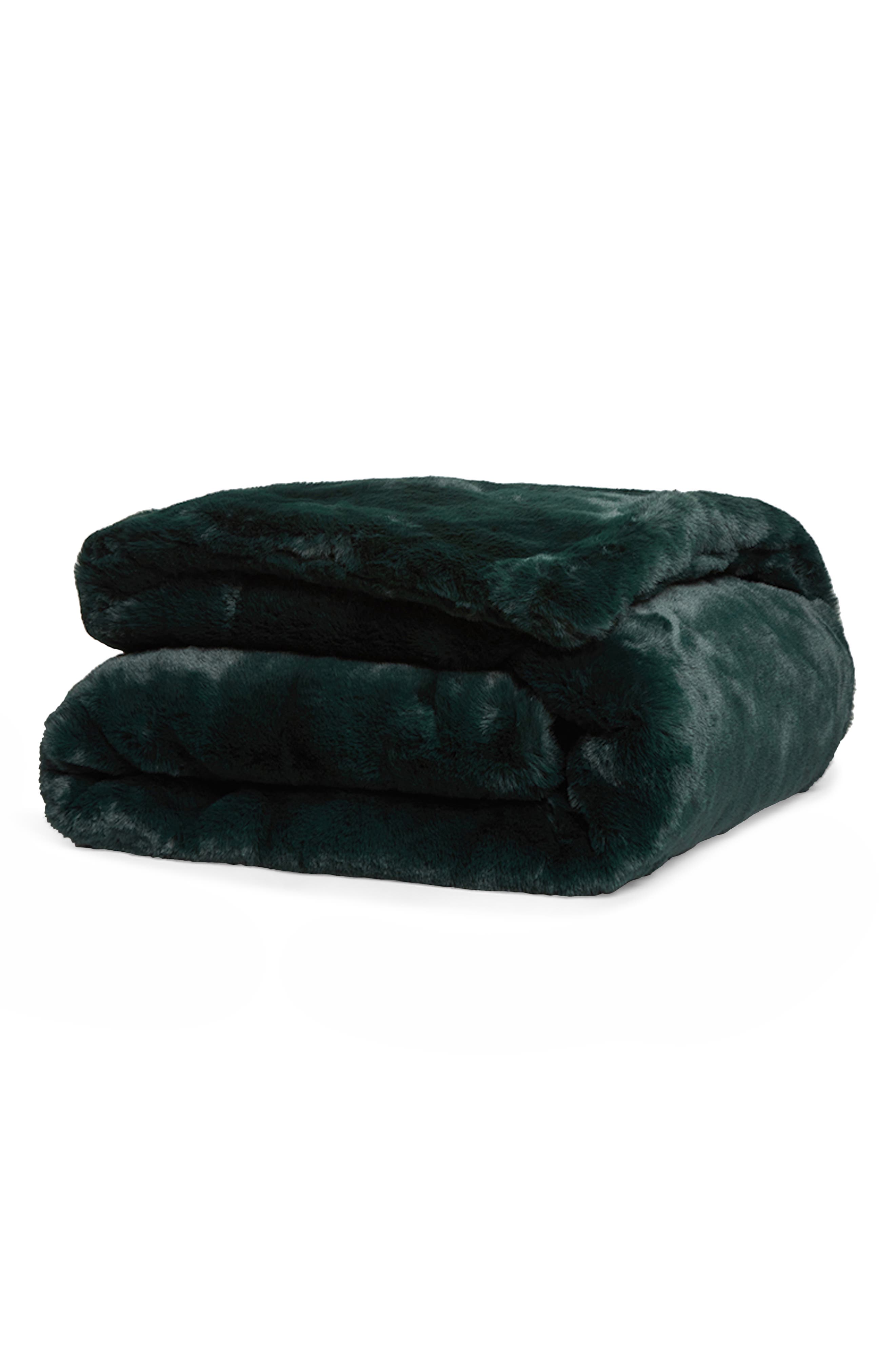 Apparis Shiloh Jumbo Weighted Faux Fur Throw Blanket Nordstrom
