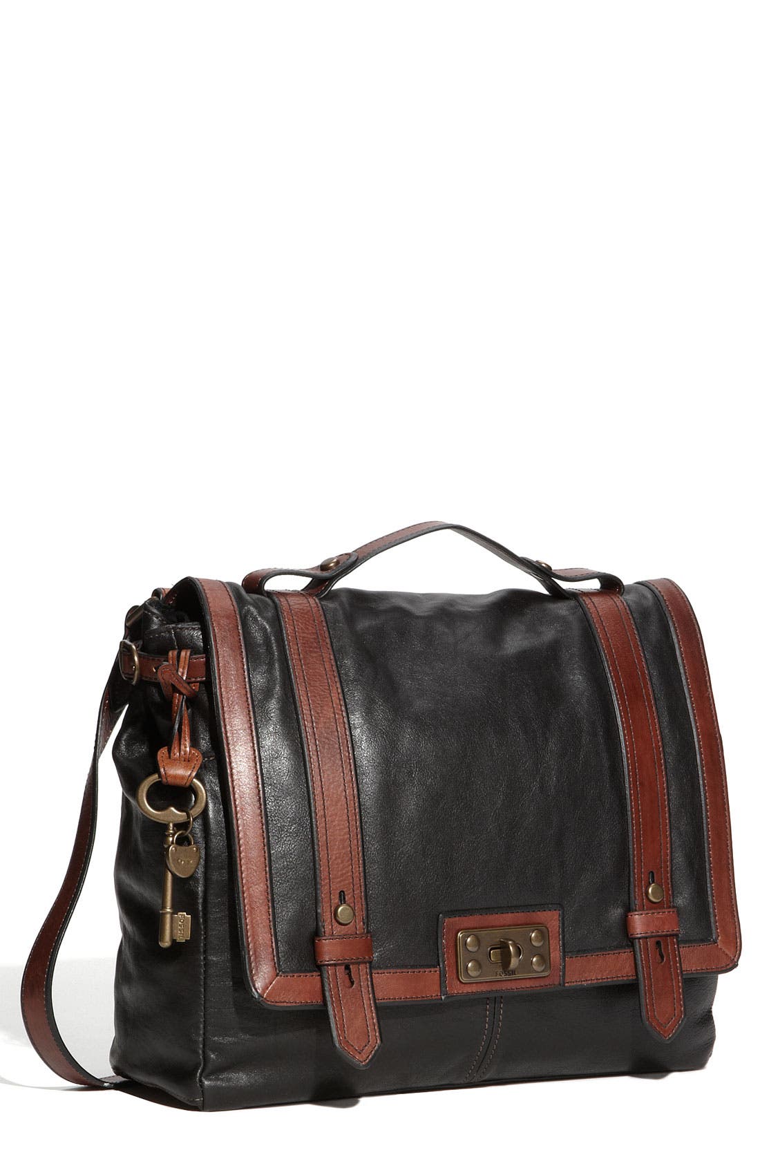 fossil vintage reissue weekender bag
