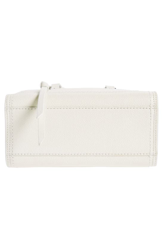 Shop Marc Jacobs Mini Cruiser Pebbled Leather Crossbody Satchel In Cotton