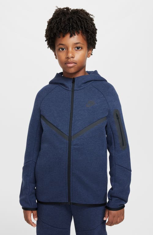 Nike Kids' Sportswear Tech Fleece Full Zip Jacket In Blue