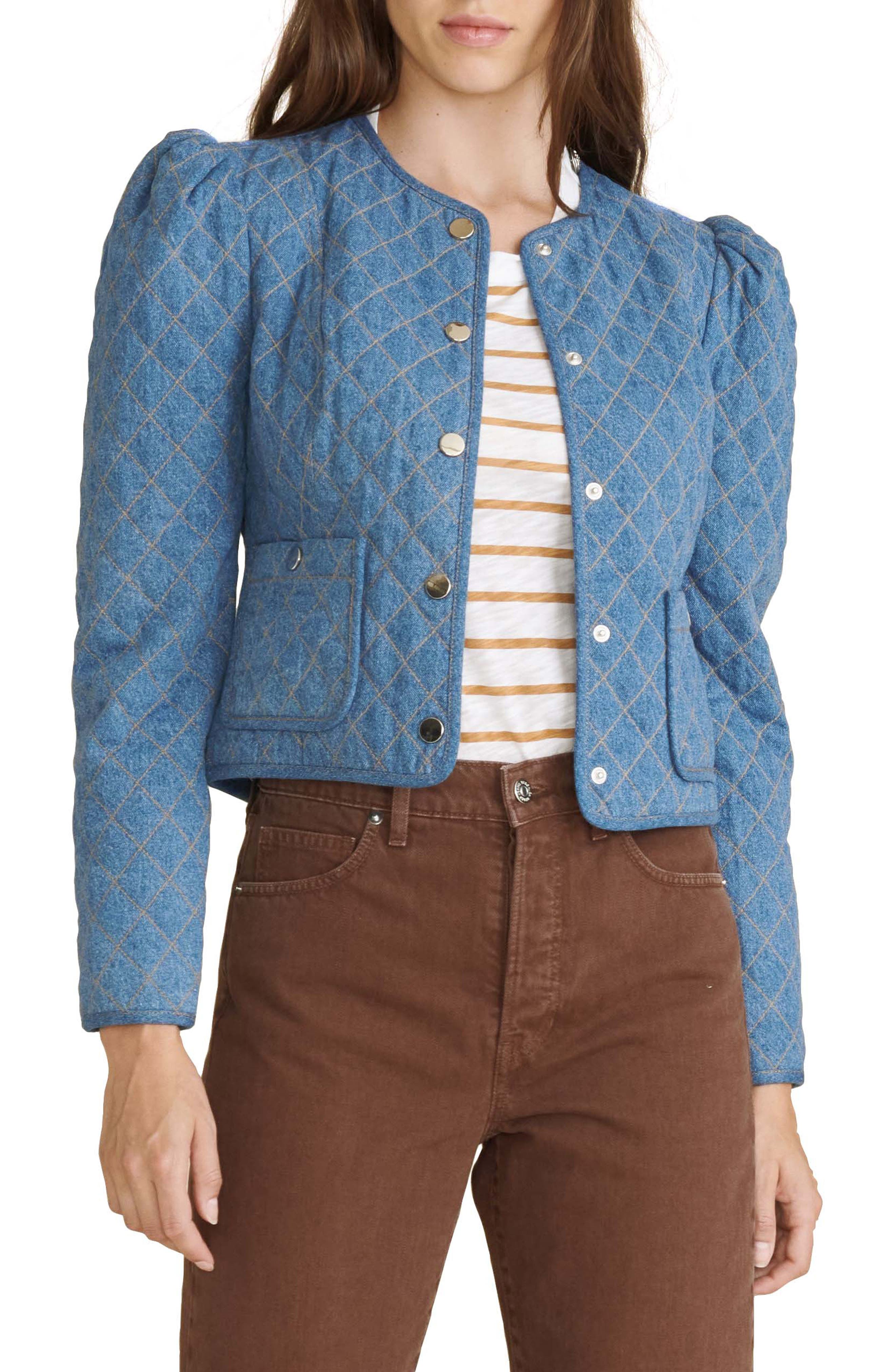 veronica beard ferazia denim jacket