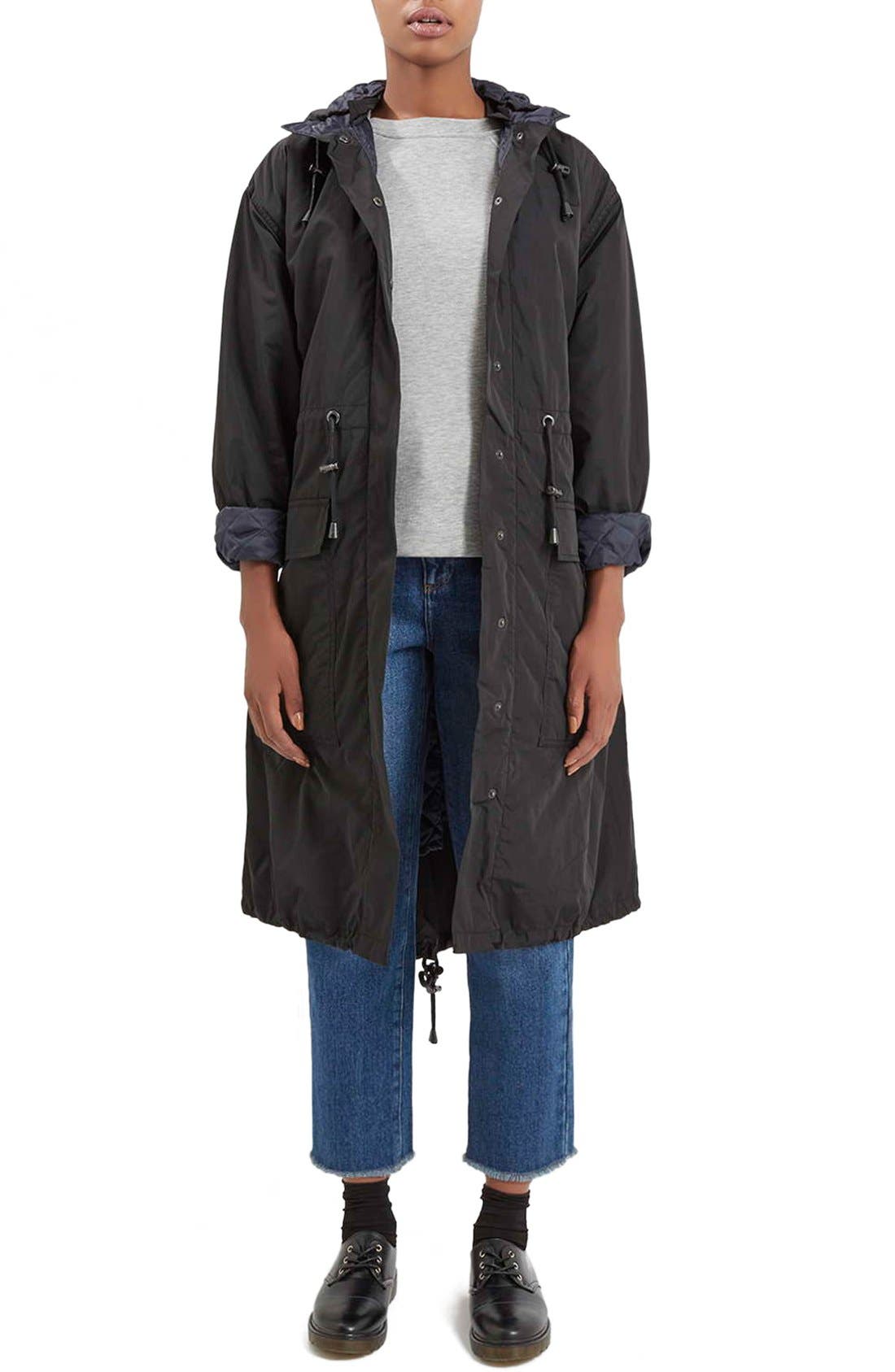 Boutique Quilted Longline Parka Nordstrom