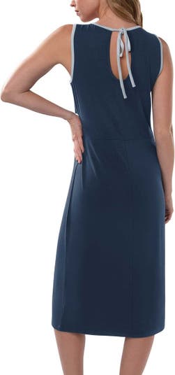 Women's G-III 4Her by Carl Banks Navy Dallas Cowboys Game Over Maxi - Dress