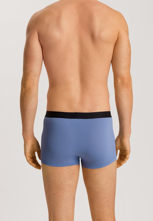 Hanro Micro Touch Boxer Brief In Windy Blue