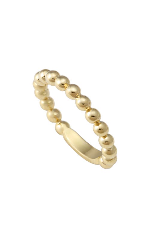 LAGOS Caviar Stack Ring in Gold at Nordstrom, Size 7