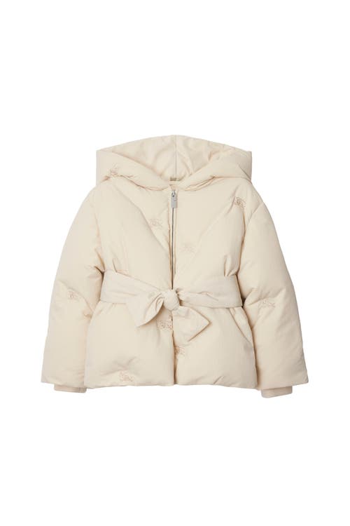 Shop Burberry Ekd Padded Jacket In Soap