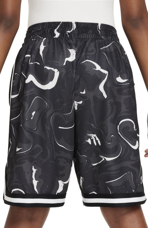 Shop Nike Kids' Dna Athletic Shorts In Black/black/white