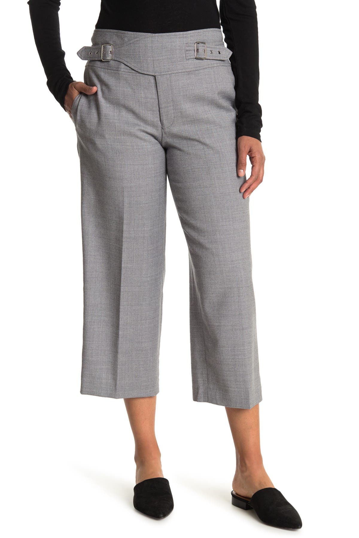 Club Monaco Yunii Straight Leg Pants In 