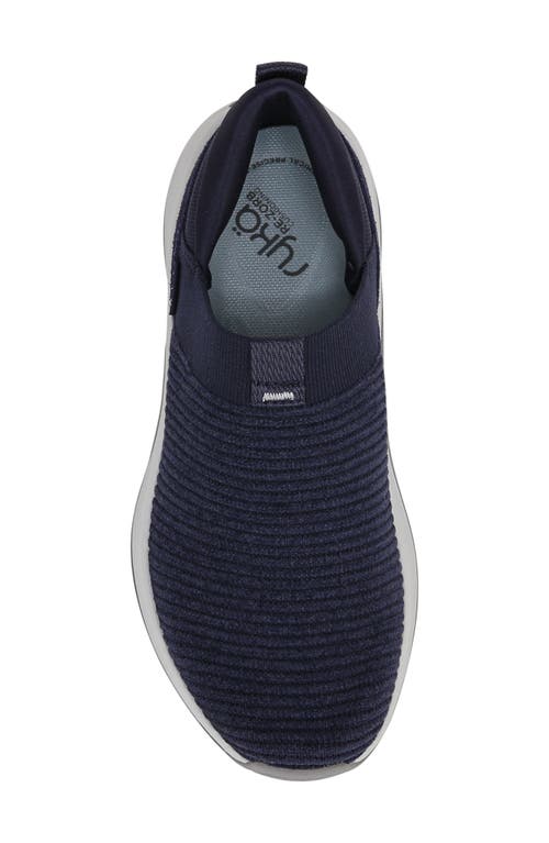 Shop Ryka Rykä Encore Knit Plus Sneaker In Academy Blue