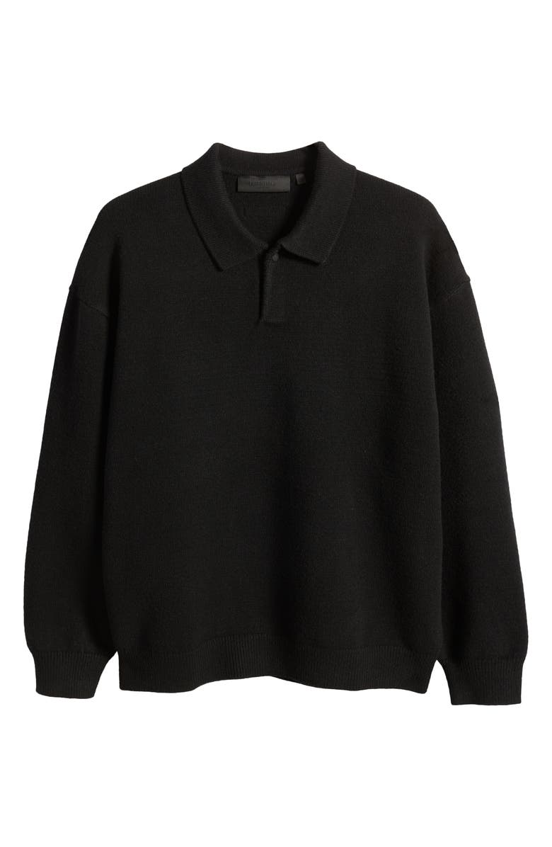 Fear of God Essentials Polo Sweater, Alternate, color, 